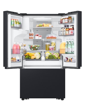 Combo Refrigerador French door Samsung 31 pies cúbicos tecnología inverter y fábrica de hielosF-RF32CG59MS32 + Microondas Samsung