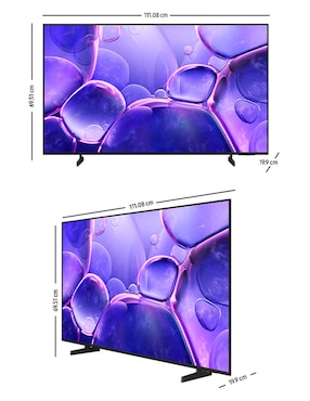 Combo refrigerador french door Samsung 23 pies cúbicos inverter no frost y fábrica de hielos
F-RM90F6UN50U8 + Regalo Pantalla 50 pulgadas Crystal 4K Smart TV