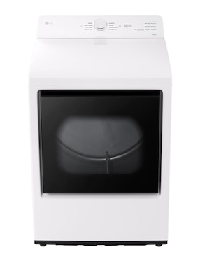 Secadora de gas natural/lp LG de 22 kg con 24 ciclos DT22EWTX