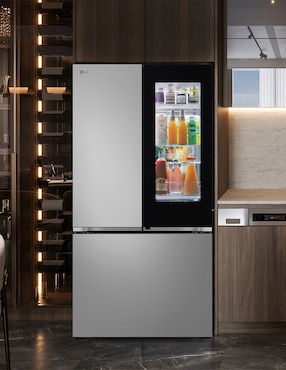 Refrigerador french door LG 25 pies cúbicos inverter y no frost GM65FQP