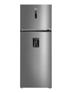 Refrigerador top mount Midea 17 pies cúbicos inverter y no frost con fábrica de hielo MDRT645MTM46WD