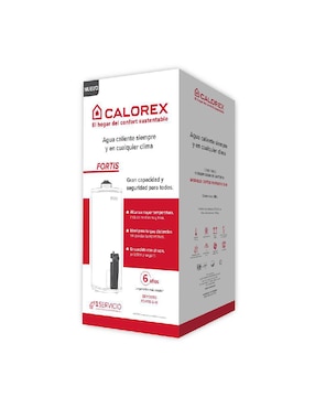 Calentador de depósito Calorex Fortis g10 38 L gas LP