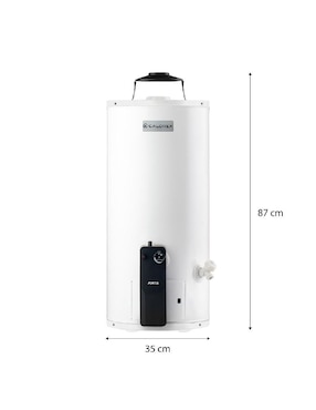 Calentador de depósito Calorex Fortis g-10 GN 38 L gas natural
