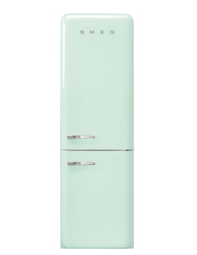 Refrigerador bottom mount Smeg 50´s style 13 pies cúbicos inverter no frost FAB32URPG3