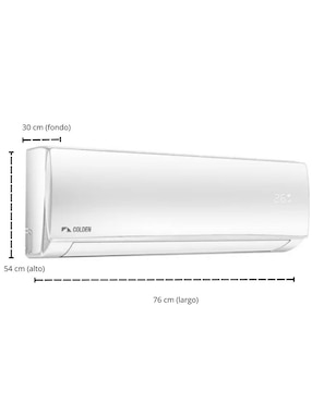 Aire acondicionado mini split Colden frío 12000 BTU AC-12A2/INV-F