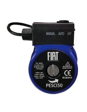 Bomba de agua presurizada Fiat Professional 1/2 HP