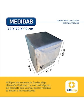 Funda lavasecadora Tarpsupplies compatible con varias marcas 10-23 kg
