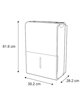 Deshumidificador eléctrico Midea de 110 V