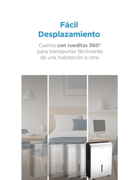Deshumidificador eléctrico Midea de 110 V