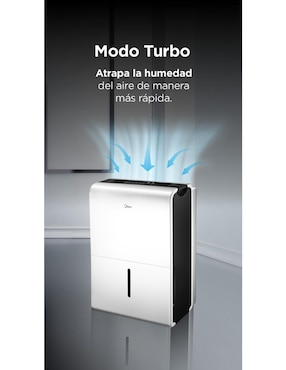Deshumidificador eléctrico Midea de 110 V