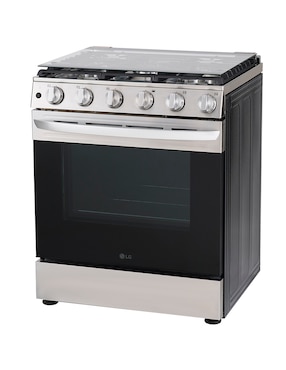 Estufa empotrable a gas LP Lg 75.8 cm LGRL5840S de 5 quemadores