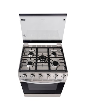 Estufa empotrable a gas LP Lg 75.8 cm LGRL5840S de 5 quemadores
