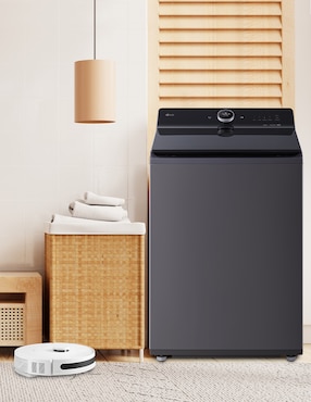 Lavadora Lg 28 kg automática carga superior wt28egtx6+r5ult