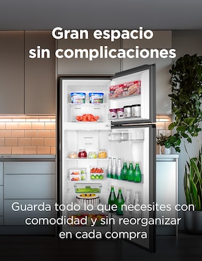 Refrigerador Top mount Tcl 16 pies cúbicos inverter no frost y fábrica de hielo TDD16GWD
