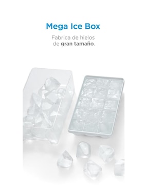 Refrigerador top mount Midea Jazz Black 15 pies cúbicos inverter y fábrica de hielo MDRT580MTM28WD