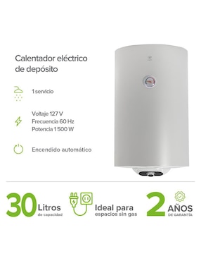 Calentador de depósito Avera C30LE 30 L eléctrico
