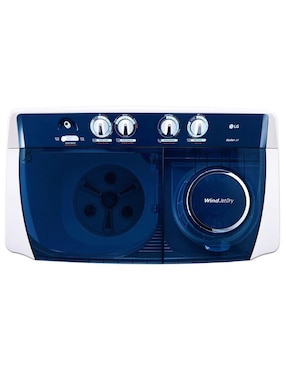 Lavadora Lg 15 kg semiautomática carga superior wp15war