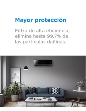 Aire acondicionado mini split inverter Midea frío y calor 12000 BTU MAS12H2AGM32