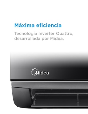 Aire acondicionado mini split inverter Midea frío y calor 12000 BTU MAS12H2AGM32