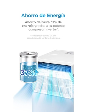 Aire acondicionado de ventana Midea Frío 8000 BTU MAW08C1OUV 115 V