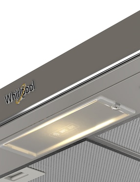 Combo estufa de piso a Gas LP WhirLpool 76 cm CWFR5100S-HH de 6 quemadores+Campana