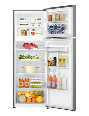 Refrigerador top mount LG 11 pies cúbicos inverter y no frost GT32WPK