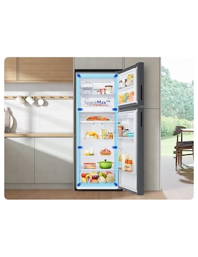 Refrigerador Top Mount Samsung 14 pies cúbicos inverter no frost y fabrica de hielo RT38DG6224S9
