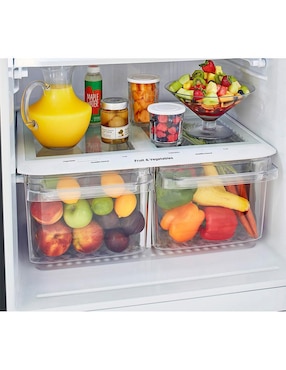 Refrigerador top mount LG Top Freezer 20 pies cúbicos inverter y no frost LT57BT