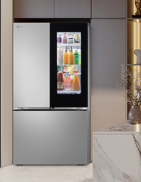 Refrigerador French Door Lg 32 pies cúbicos inverter y no frost con fábrica de hielo GM90FQP