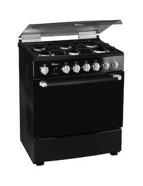 Estufa de piso a gas LP Koblenz 84 cm EK-501FNM-NEG de 6 quemadores