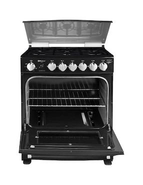 Estufa de piso a gas LP Koblenz 84 cm EK-501FNM-NEG de 6 quemadores
