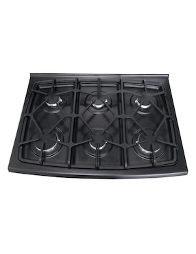 Estufa de piso a gas LP Koblenz 84 cm EK-501FNM-NEG de 6 quemadores