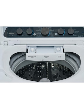 Lavadora Midea 23 kg automática carga superior ma500w23/w
