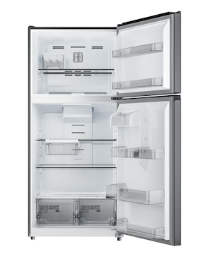 Refrigerador top mount Midea Inverter Quattro 20 pies cúbicos inverter y no frost y fábrica de hielo MDRT765FGM46D