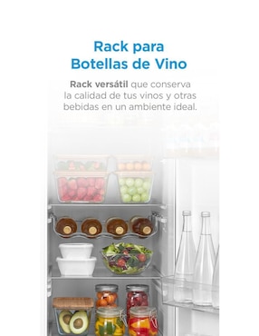Refrigerador dúplex Midea Inverter Quattro 20 pies cúbicos inverter y no frost y fábrica de hielo MDRS710FGM22