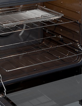 Combo Estufa de piso a Gas LP Whirlpool 76 CM CWFR7050S-HH de 6 quemadores + Campana