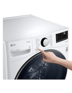 Lavadora LG 22 kg automática carga frontal WM22WV26SR.WDP6W