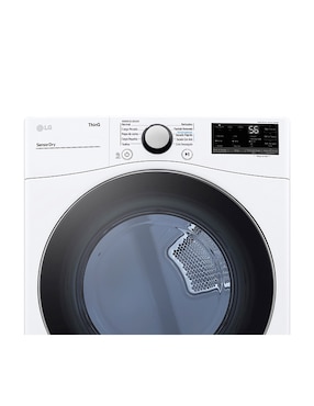 Secadora de gas LG de 22 kg con 13 ciclos DF22WV2SR.WDP6W