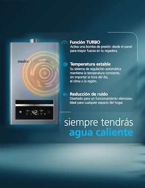 Calentador de depósito Mabe CMBM16M1FSNA 16 L Gas Natural