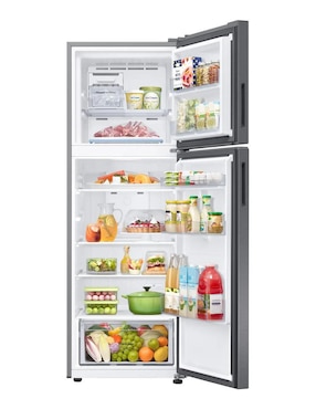 Refrigerador top mount Samsung 12 pies cúbicos tecnología inverter y manual RT35DG5124S9