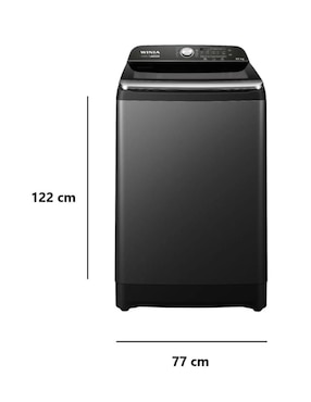 Lavadora Winia 22 kg automática carga superior AWFA22GXCXP