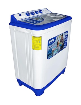 Lavadora doble tina Dace 13 kg semiautomática carga superior LS13061PPBA