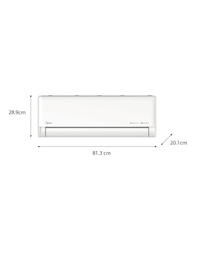 Aire acondicionado mini split inverter Midea frío 12000 BTU MAS12C2EZI 220 V