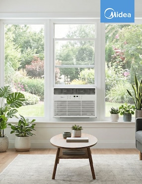Aire acondicionado de ventana Midea frío 8000 BTU 
MAW08C1OUK 115V