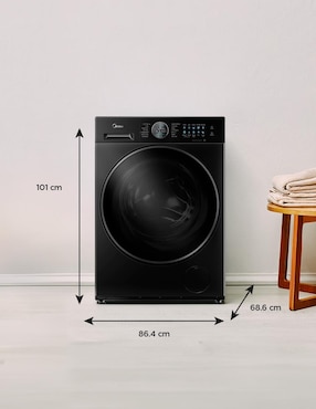 Lavasecadora Midea eléctrico 15 kg 7 kg MF210D150WB/T