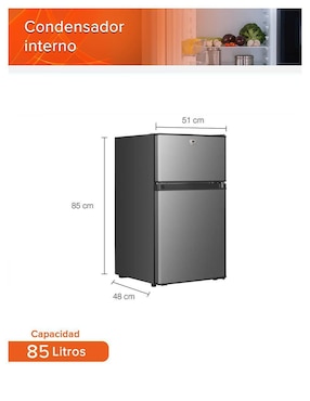 Frigobar White Westinghouse WWCR3085LHS_05 3 pies cúbicos