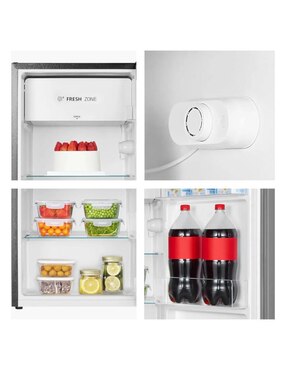 Frigobar Hisense RR33D6ABX1 3.2 pies cúbicos