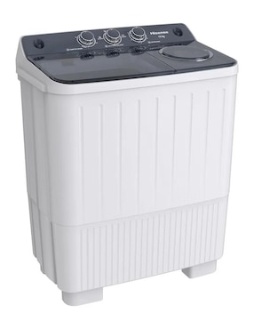 Lavadora doble tina Hisense 13 kg semiautomática carga superior WSA1304P