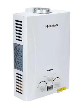 Calentador de paso Foreman FO21026L 6 L Gas LP