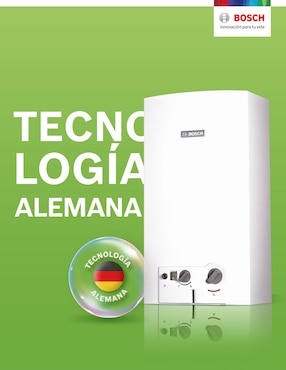 Calentador de paso Bosch GWH16-2 COD B F3 31 S1905 gas lp